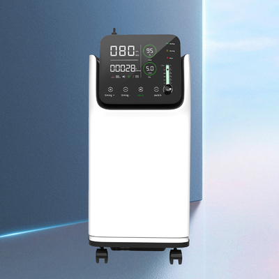 Hauptkrankenhaus 5 Liter-Sauerstoff-Verdichter mit Zerstäuber und 10&quot; LED-Schirm