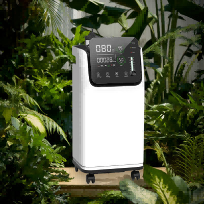Hoher Fluss 1 - 5 L O2-Sauerstoff-Generator mit Zerstäuber-medizinischem Standard