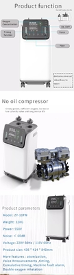Pneumonie-Sauerstoff-Maschinen-Atmungsmaschine Copd 32KG 110V ruhige